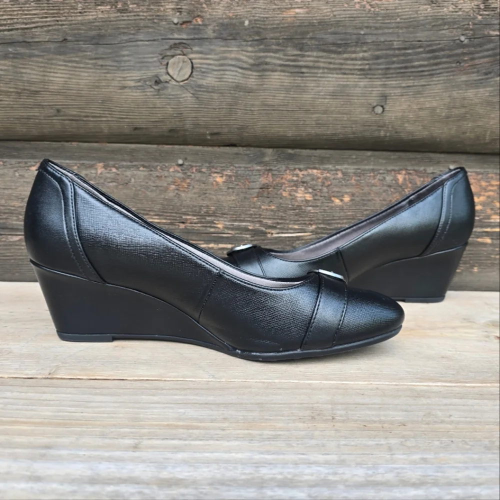 Life Stride Julep Y2K Office Siren Revival  Comfort Wedge Pump 10M